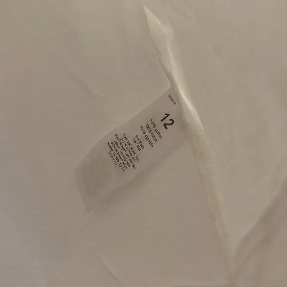 Uniqorn sequins white top